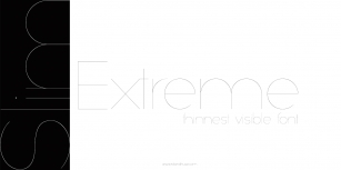 Slim Extreme Font Download