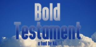 Bold Testame Font Download