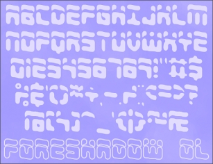 Foreshadow BRK Font Download