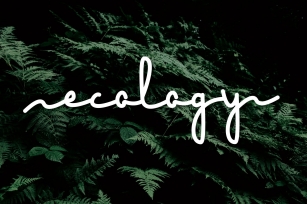 ecology Font Download