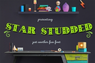 Star Studded Font Font Download
