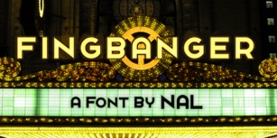 Fingbanger Font Download