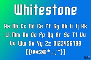 Whitestone Font Download