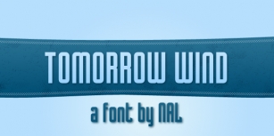 Tomorrow Wind Font Download