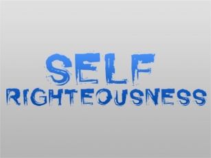 Self Righteousness Font Download