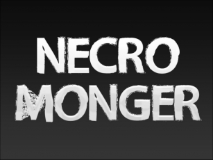 Necro Monger Font Download
