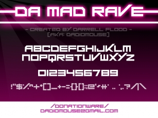 Da Mad Rave Font Download
