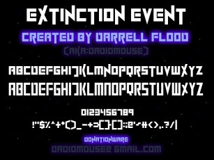 ExtinctionEve Font Download