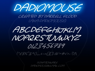 Dadiomouse Font Download
