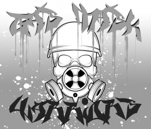 Gas Mask Warriors Font Download