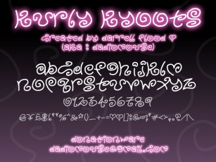 Kurly Kyoots Font Download