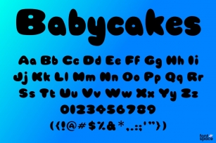 Babycakes Font Download