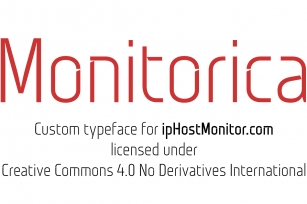 Monitorica Font Download