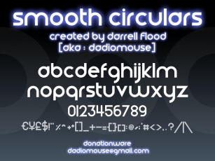 Smooth Circulars Font Download