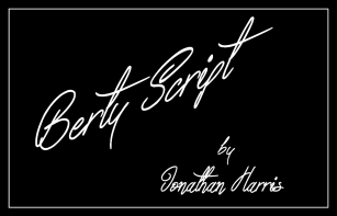 Berty Scrip Font Download