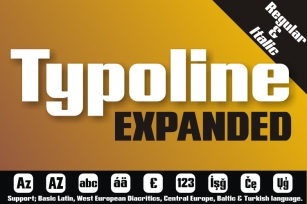 Typoline Expanded Font Download