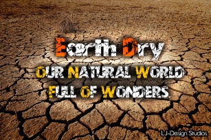 Earth Dry - LJ-Design Studios Font Download
