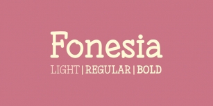 Fonesia Font Download