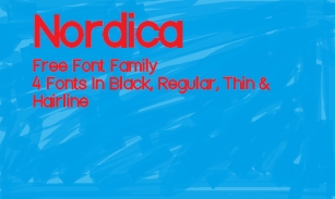 Nordica Font Download