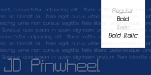 JD Pinwheel Font Download