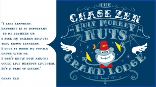 CHASE ZEN HOLY MONKEY NUTS Font Download