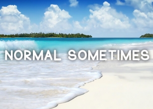 Normal Sometimes Font Download