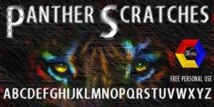 Panther Scratches Font Download
