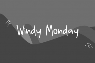 Windy Monday Font Download