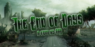 The End Of Days Font Download