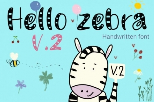 Hello Zebra Font Download