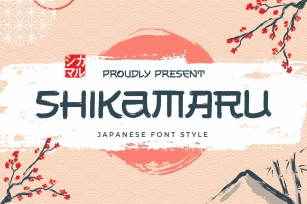Shikamaru - Japanese Style Font Download