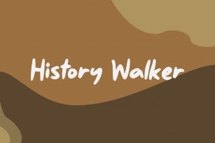 History Walker Font Download