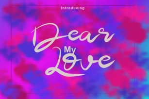 Dear My Love Font Download