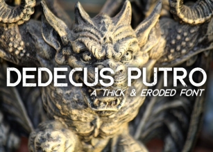 Dedecus Putr Font Download