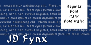 JDFynx Font Download