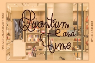 Quantum and Time Font Download