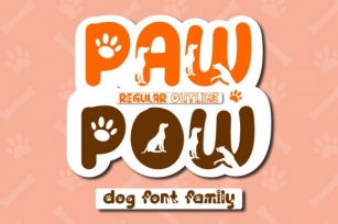 Paw Pow Font Download