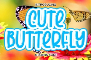 Cute Butterfly Font Download