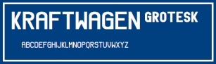 Kraftwagen-Grotesk NBP Font Download