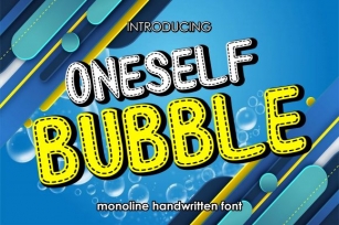 Oneself Bubble Font Download