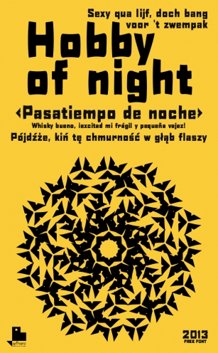 H0bby of nigh Font Download