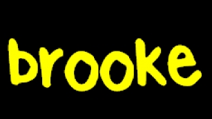 BrookeShappell10 Font Download