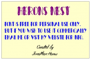 Herons Nes Font Download