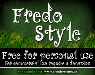 CF Fredo Style Font Download