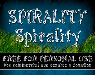 CF Spirality Font Download