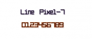 Line Pixel-7 Font Download