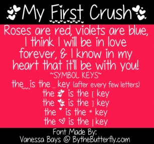 My First Crush Font Download