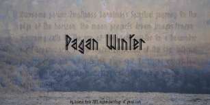 Pagan Winter Font Download