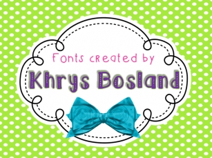 KBCloudyDay Font Download