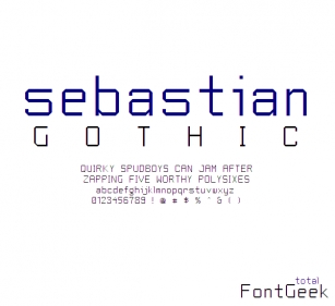 Sebastian Gothic NBP Font Download